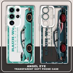 Case for Samsung Galaxy S21 S20 FE S23 Ultra S24 Ultra Note 20 Ultra 10 S10 Plus S22 JDM Tokyo Drift Sports Car TPU Cover