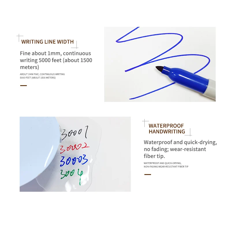 Sharpie Permanent Markers 30001 Quick Drying And Fade Resistant Fine Point Marker For Drawing, Coloring, Poster Marker 12 Count