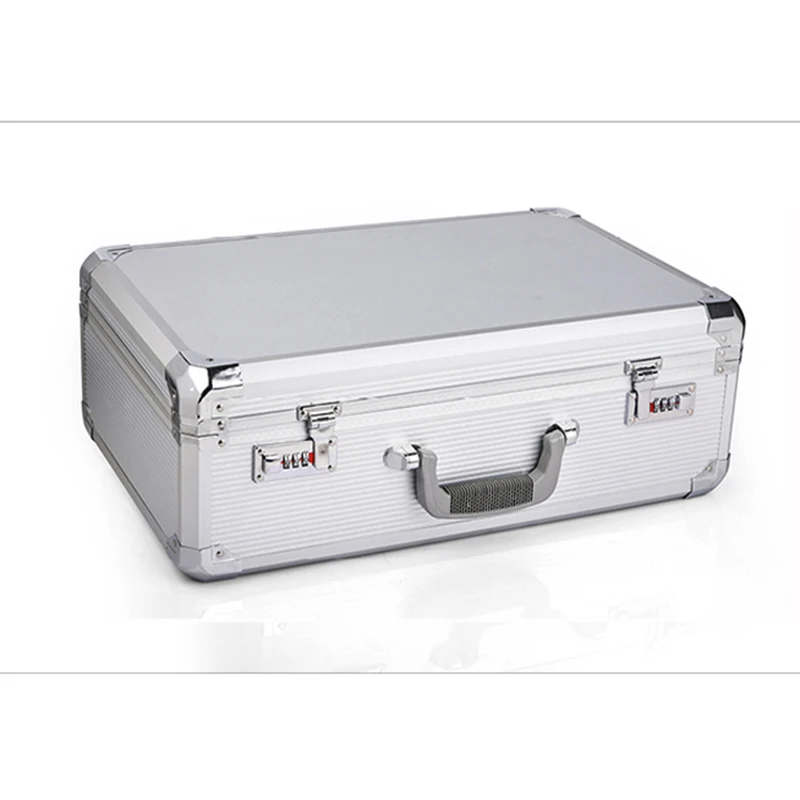 Aluminum Tool case Suitcase Toolbox File Box Impact Resistant Safety Equipment Camera Bag Sample Display Toolbox