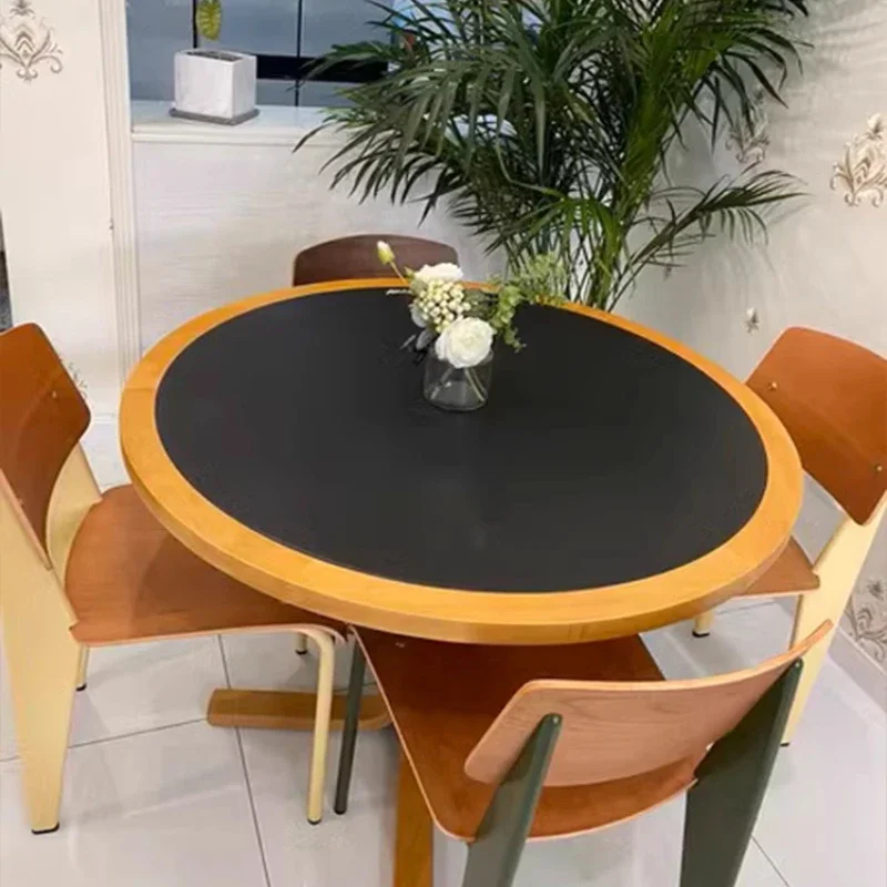 المطبخ طاولة طعام حديثة مستديرة مقاوم للماء البقالة تخدم تصميم غرفة المعيشة الحديثة مركز الطعام ميسا Cocina أثاث المنزل