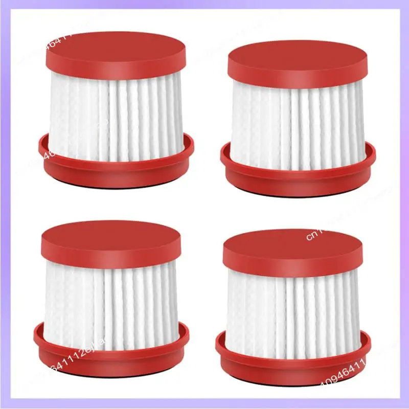 N83R استبدال فلتر HEPA 4 حزمة لملحقات المكنسة الكهربائية لإزالة العث Deerma CM1300/CM1900