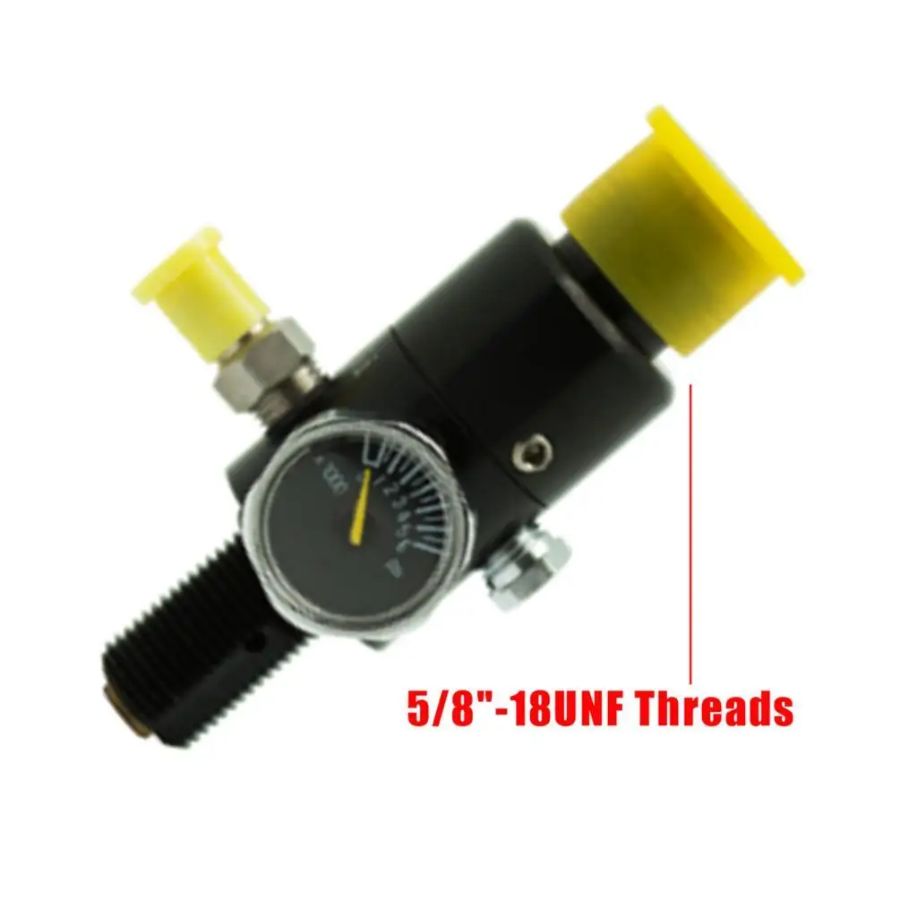 Air Compressor Regulator with Gauge Metal 4500psi Input Adjustable Air Tank Valve for Industrial Use