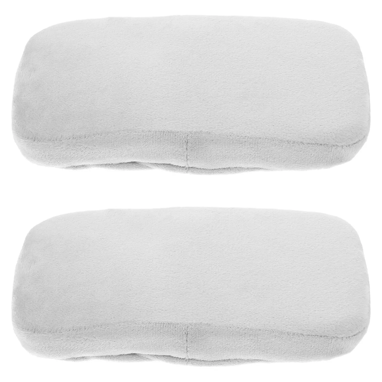 2Pcs Office Chair Armrest Pads Memory Foam Cushion Comfortable Armrest Covers for Elbows Forearms Universal Fit for Office