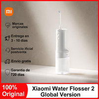 Xiaomi Water Flosser 2, Oral Irrigator Rechargeable Portable,3 Modes,200mL Water Tank,Long Battery Life Waterproof Teeth Cleaner