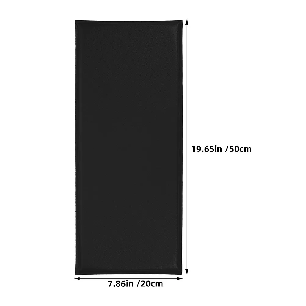 2Pcs Soft Padded Wall Cushions Anti-Collision Wall Protectors Peel and Stick Self-Adhesive Headboard Panel for Bedroom