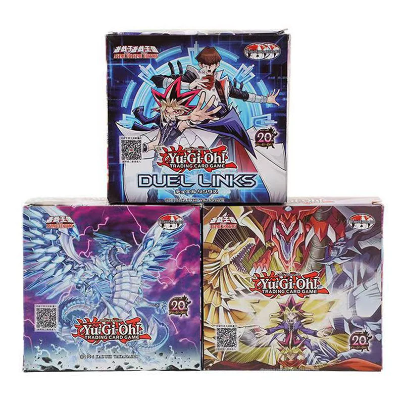 Yu-Gi-Oh Anime game Collection card Blue-Eyes White Dragon TCG Booster Box Child toy