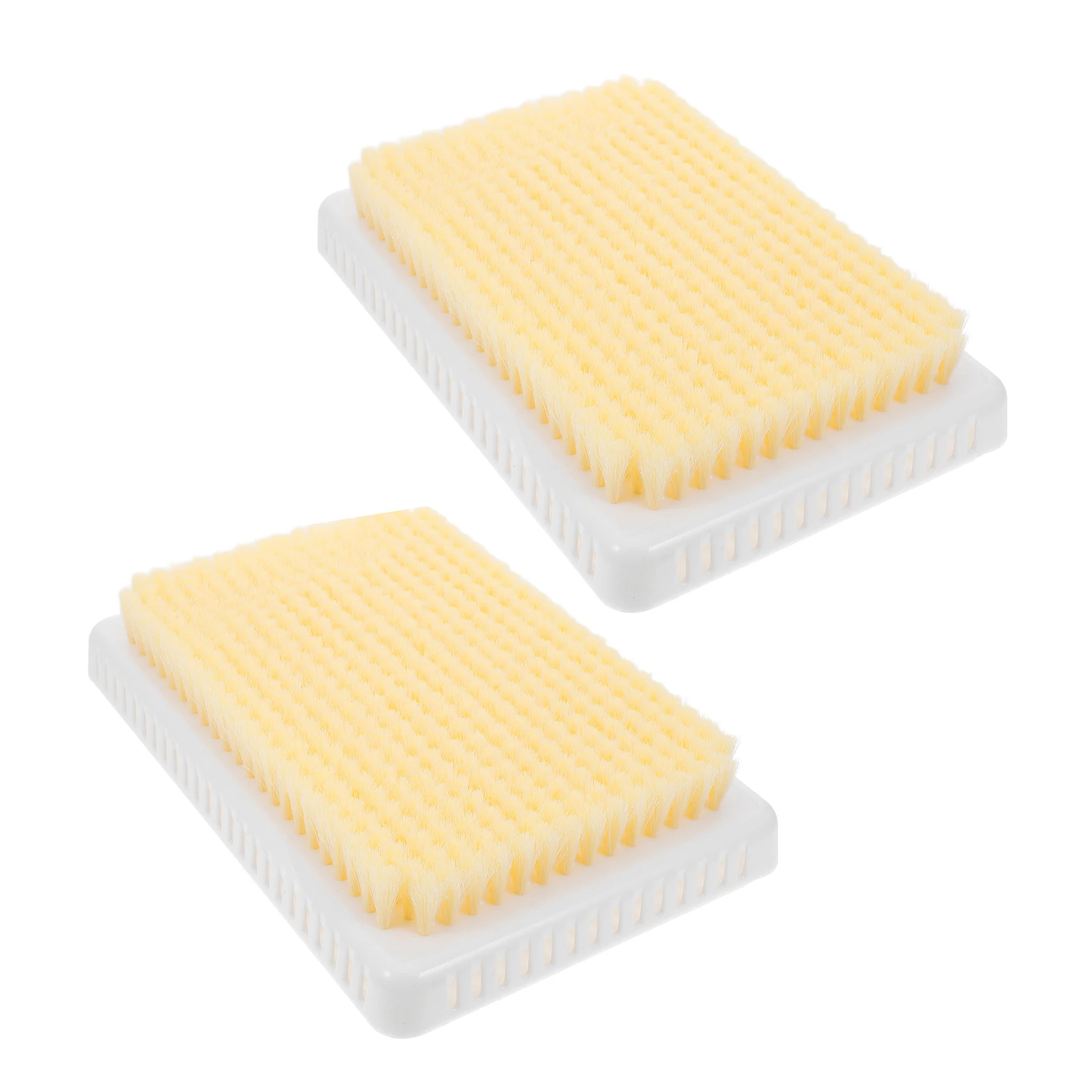 

2Pcs Wall Mounted Shower Back Scrubber Exfoliating Bath Brush Strong Bristles Easy Install No Hand Back Cleaning Scrubber