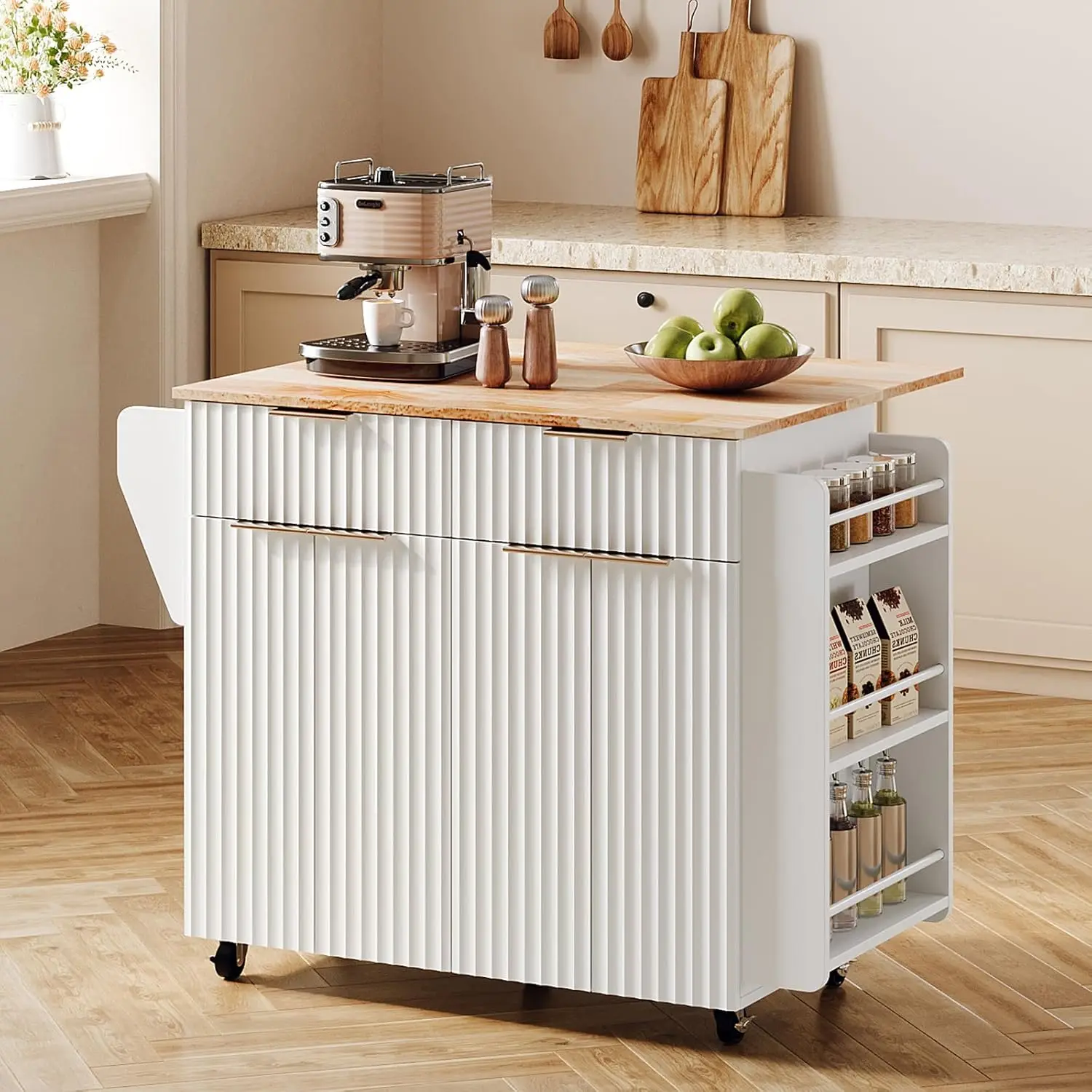 #6 Top 20 Rolling Kitchen Islands Worth Buying In 2026