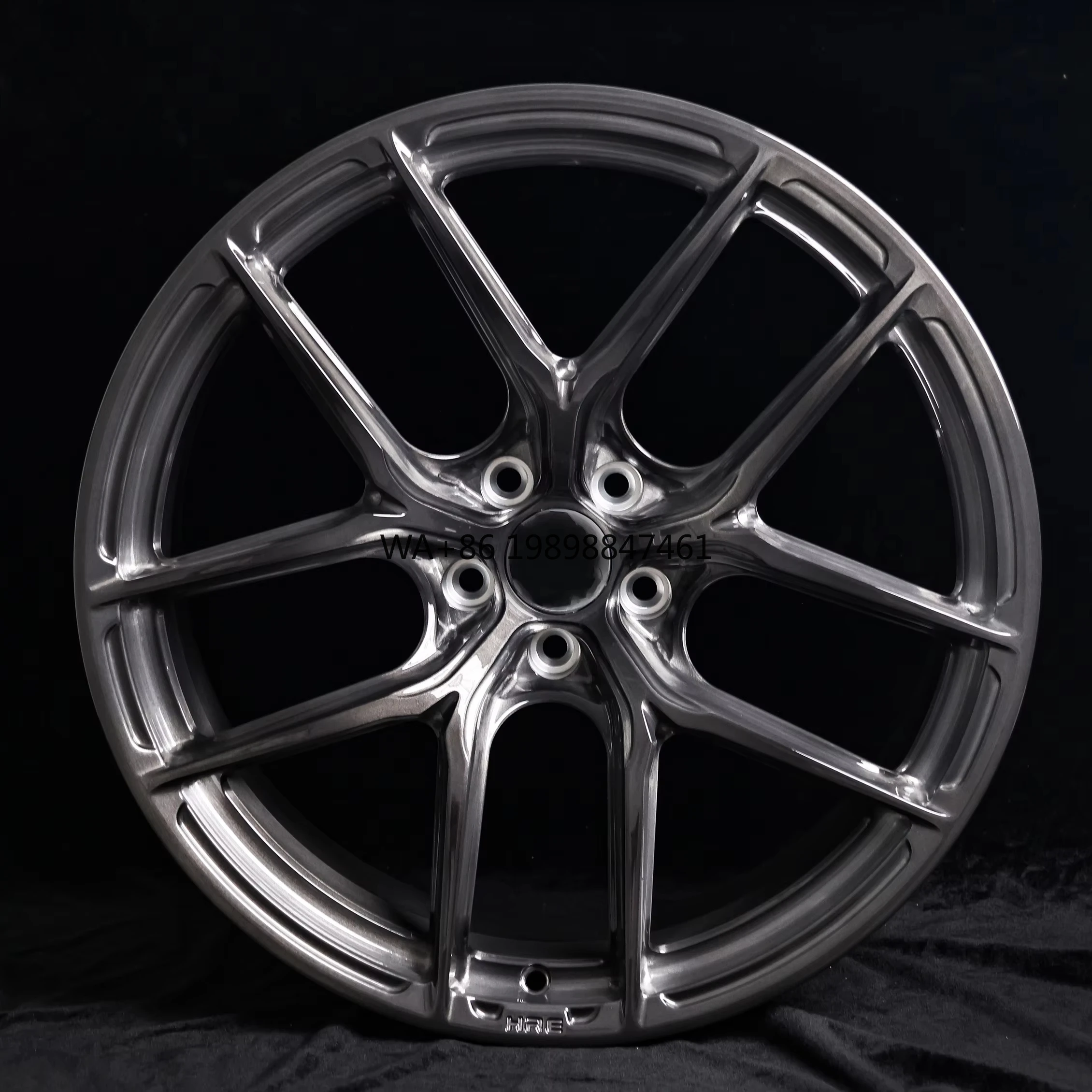 

New 21inch Forged Aluminum 6061-T6 Alloy Car Wheels 5x120 Bare Polished Sports Style Concave Design 4 Pieces 30/40/35mm ET