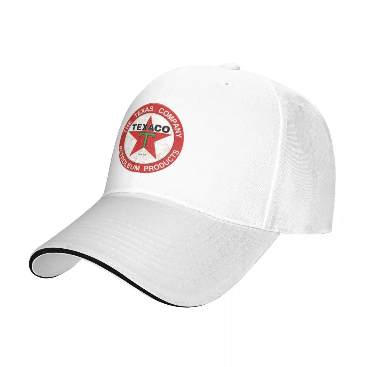 TEXACO TEXAS PETROLEUM perusahaan topi bisbol Rave topi pria bermerek topi kuda topi Golf pria topi wanita