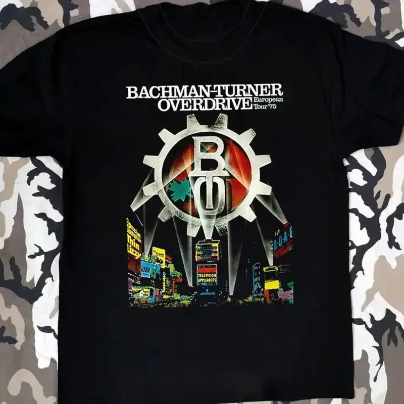 Bachman Turner Overdrive Poster Concert T Shirt All Size S To 5XL