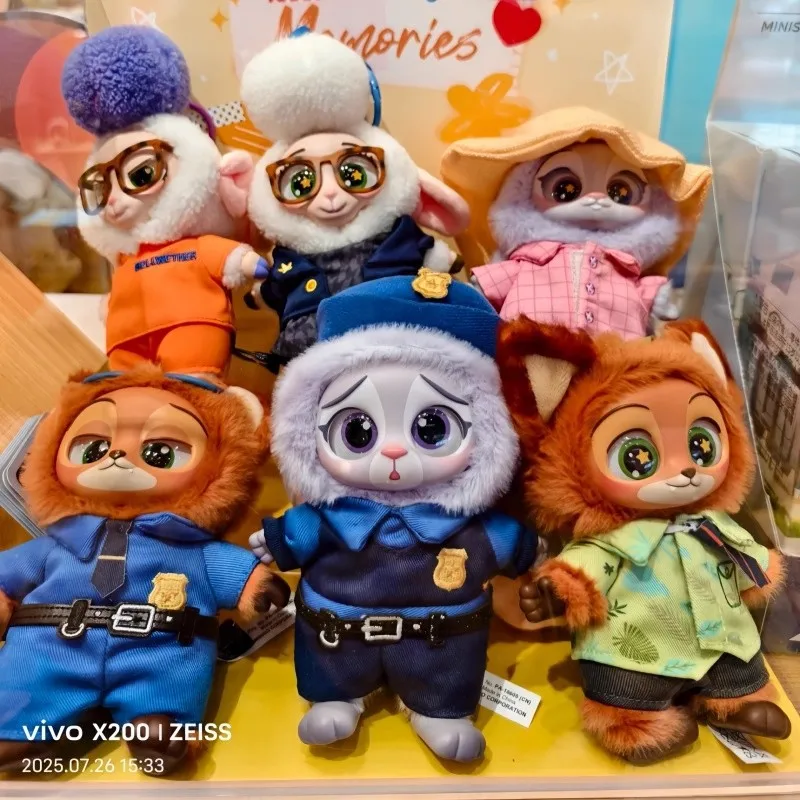 

Authentic Crazy Animal City Vinyl Plush Series Blind Box Doll Handmade Doll Pendant Gift Blind Box Doll