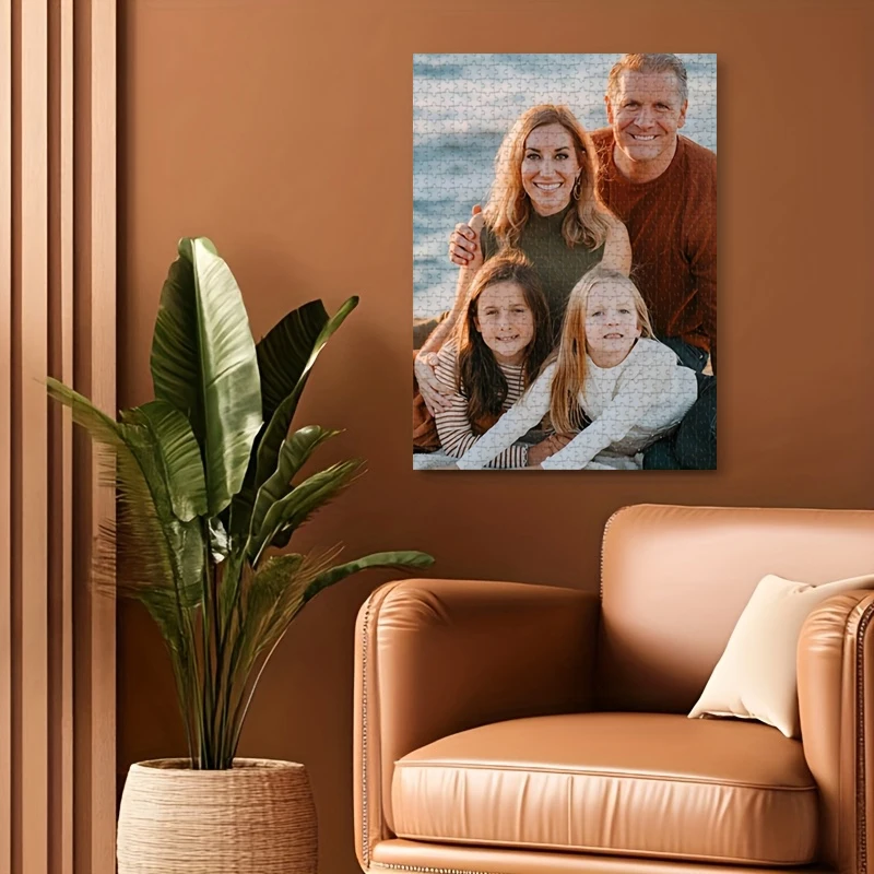 Personalized Custom Photo Puzzle Customize Family travel group photo Toys Personalized Jigsaw Puzzles Handmade Gifts