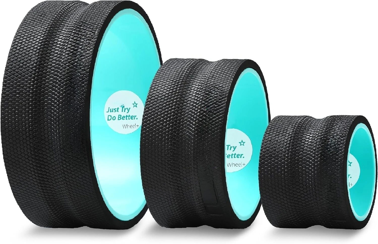 ลูกกลิ้งหลัง - ล้อหลังสำหรับการนวดเนื้อเยื่อชั้นลึก, ล้อโยคะสำหรับอาการปวดหลังและการยืดกล้ามเนื้อ - ลูกกลิ้งนวดเนื้อเยื่อชั้นลึกที่สะดวกสบาย · ลดราคา