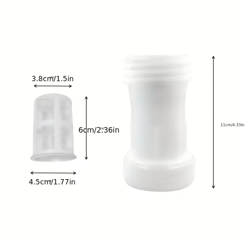 Net Drainage Pipe Extension Upgraded IBC Barrel Extension Tube with Filter System S60*6 Extension Tube with Built-in Filter
