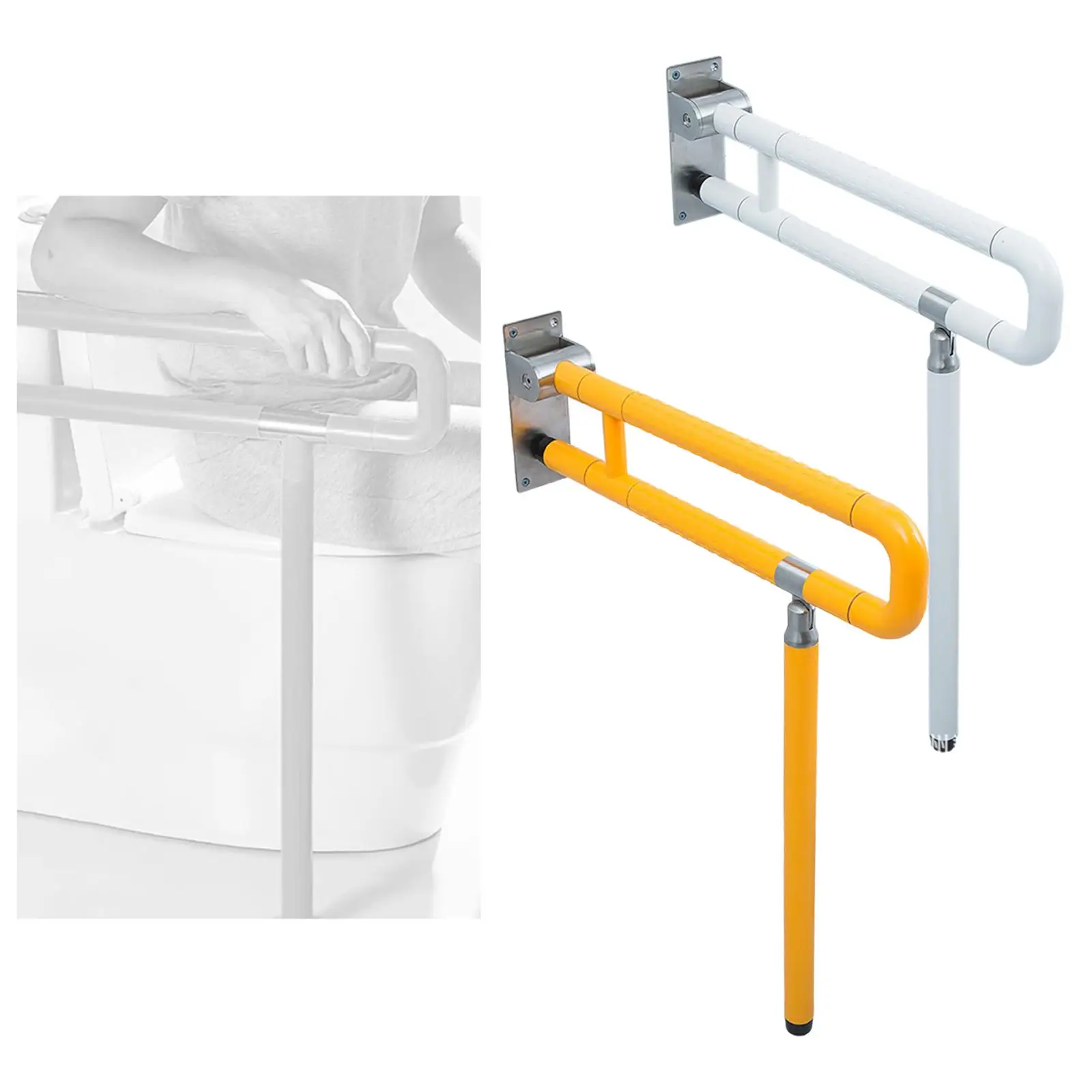 

Grab Handle Shower Handle Toilet Safety Rails with Shower Handle Bathroom Toilet Rail Support Toilet Grab Handle Elderly Kitchen