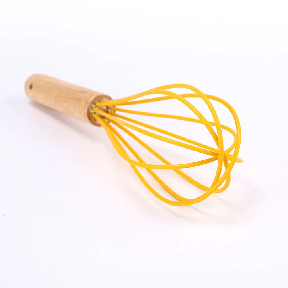 

Набор из 3 ручных венчиков для взбивания яиц, 8, 10, 12 дюймов, из пищевого силикона, кухонный гаджет для выпечки, инструмент для смешивания яиц, соусов, заправок
