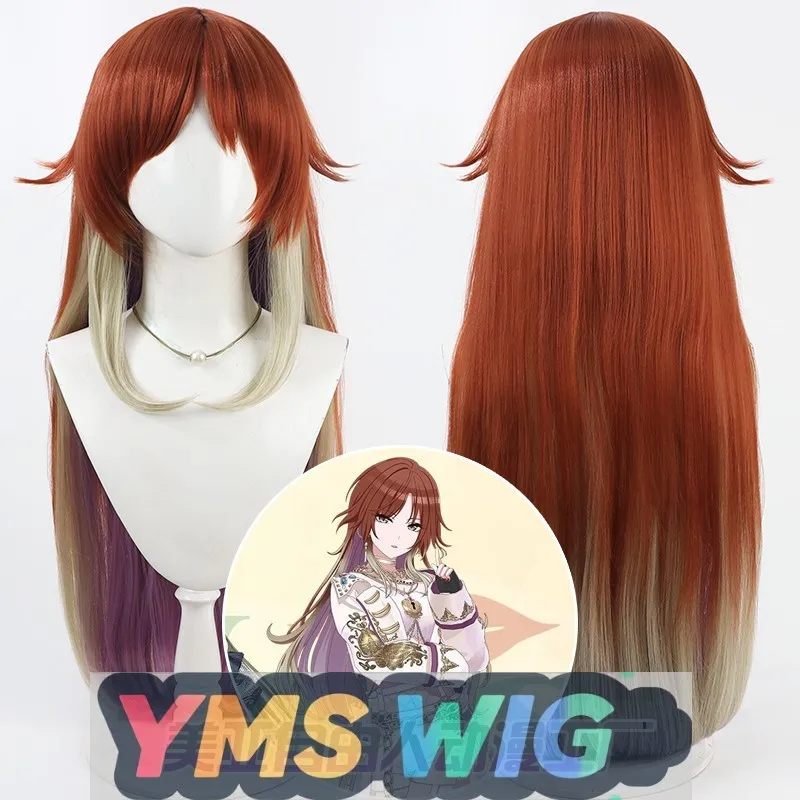 

[YMS WIG] Idol Master Shining Colors Tian Meiqin Cos Wig Scalp Multi-color Gradual Change