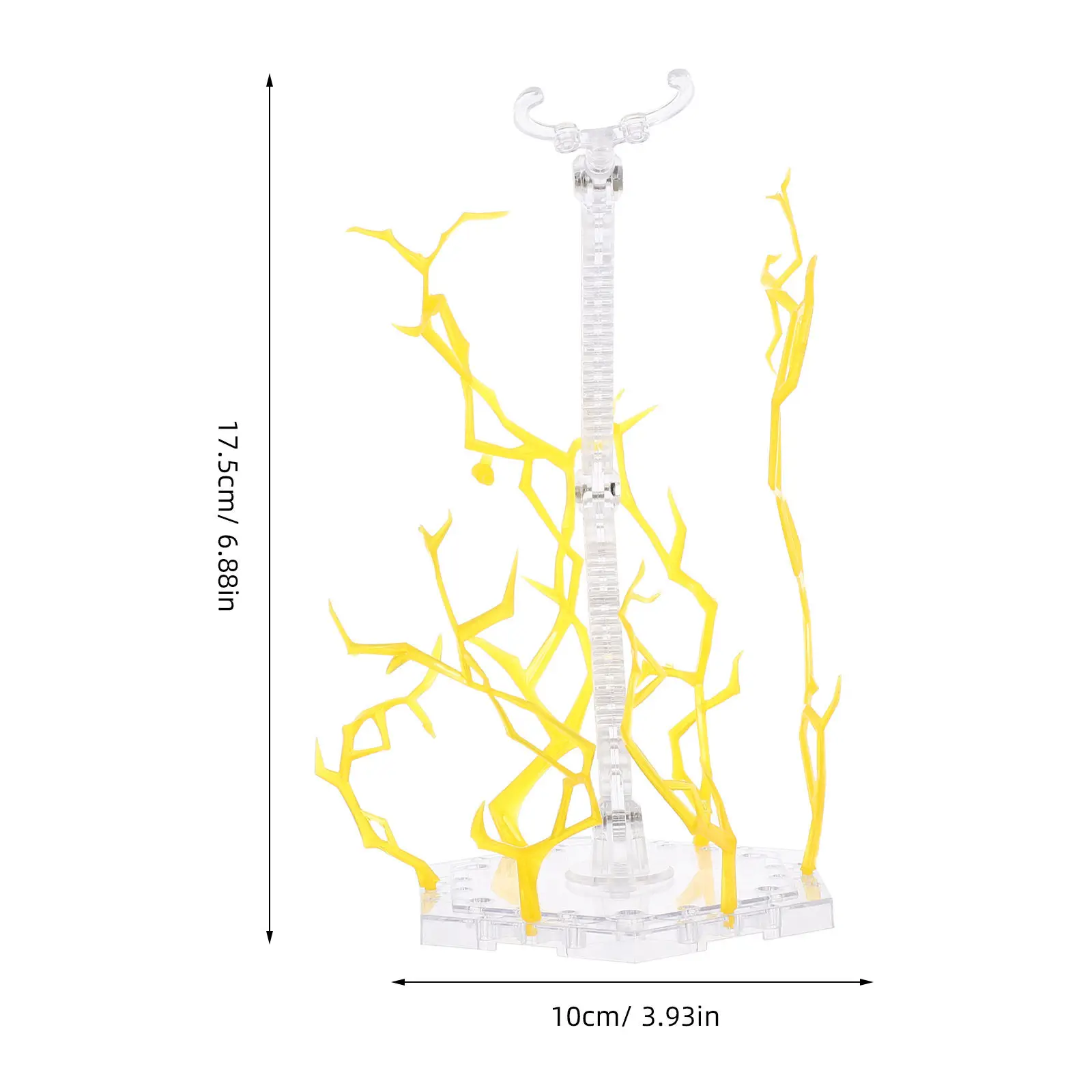 Supporto per Action Figure Regolabile, Base Espositiva Universale per Posizionamento Figure, Stabile e Sicuro