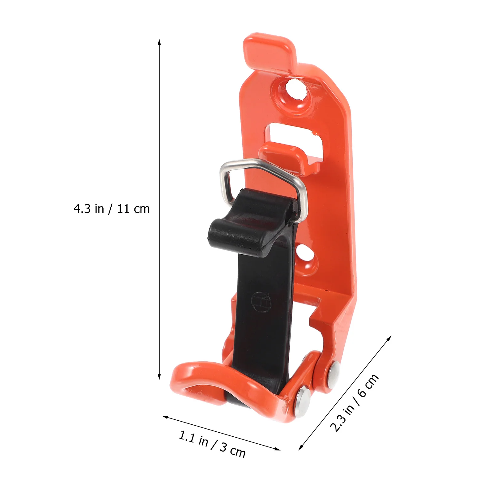 

2 шт. металлический зажим для лопаты, прочная несущая способность, простая структура, быстрая установка, грузовой бампер на крыше, багажник для кровати