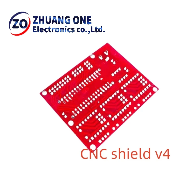 Placa de Expansão para Kit DIY Arduino, Escudo CNC, Escudo V4, Máquina de Gravura v3, Impressora 3D, A4988, DRV8825