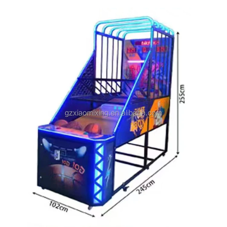 Luxury 220V Metal Board Cabinet High Quality Indoor Adult Street Shooting Basketball Arcade Game Machine Fun Boxing Gamespromote