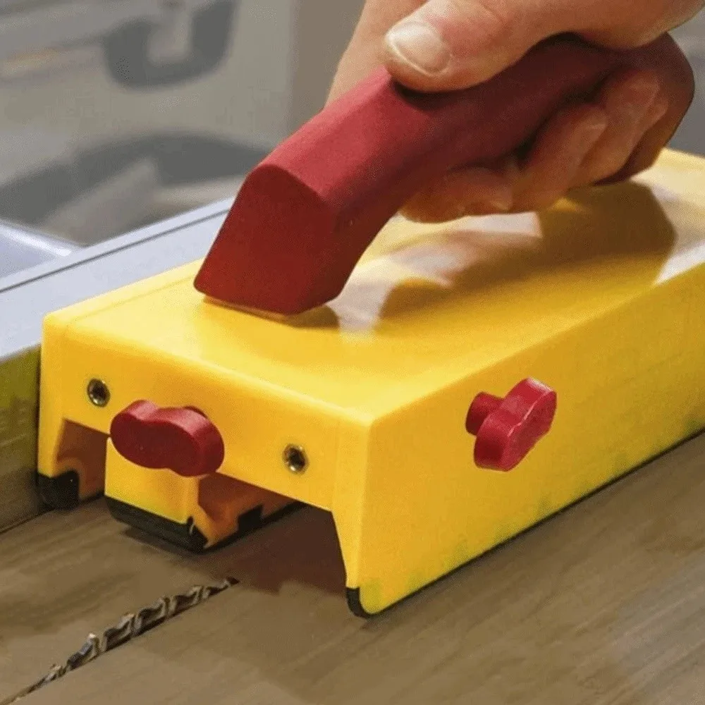 

ABS Woodworking Push Handle Non-Slip Design Ergonomic Handle Safety Push Handle Comfortable Grip Slip-Resistant