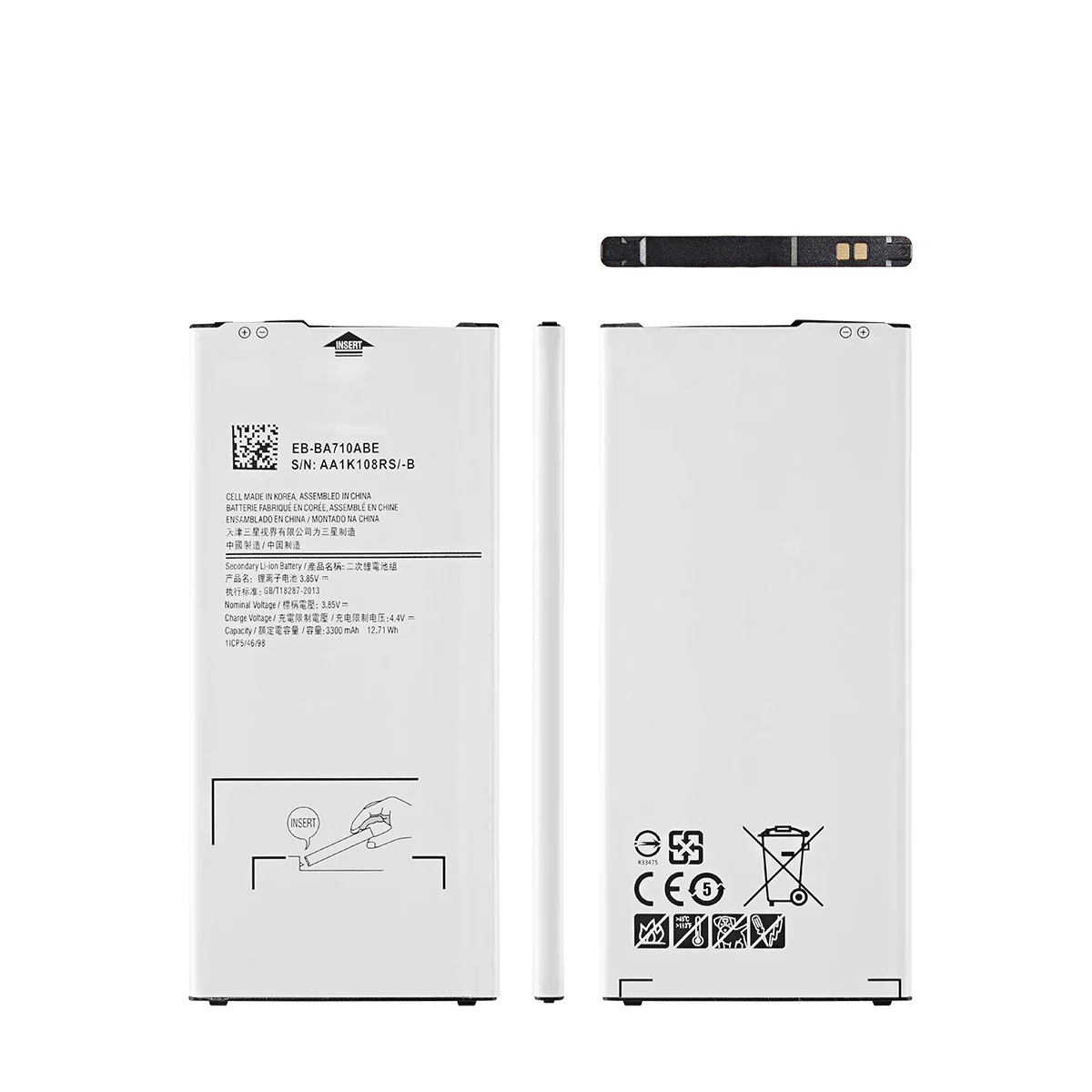 Brand New EB-BA710ABE 3300mAh Battery For Samsung Galaxy A7 A7100 A710 A7109 A710F 2016 Edition Mobile Phone