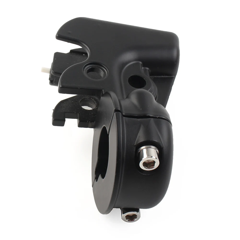 Black Motorcycle Aluminum Clutch Lever Mount Bracket Perch For Harley Dyna Sportster  XL883 XL1200 X48 2008-2013