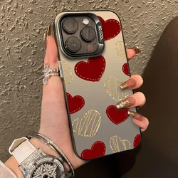 For Honor X6B X9B X8B X7B X7A X8A X9A X50I Fashion Love Luxury Silver IMD Phone Case HonorX7B 4G X9a 5G X6b Back Cover Fundas