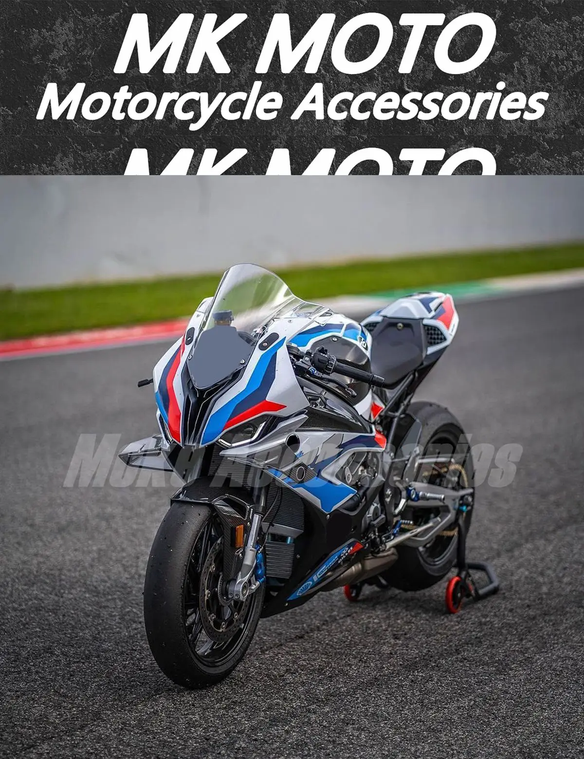 Fairings Kit Fit For M1000RR S1000rr 2019 2020 2021 2022 Bodywork Set 19-22 Injection Red White Blue Carbon fiber texture