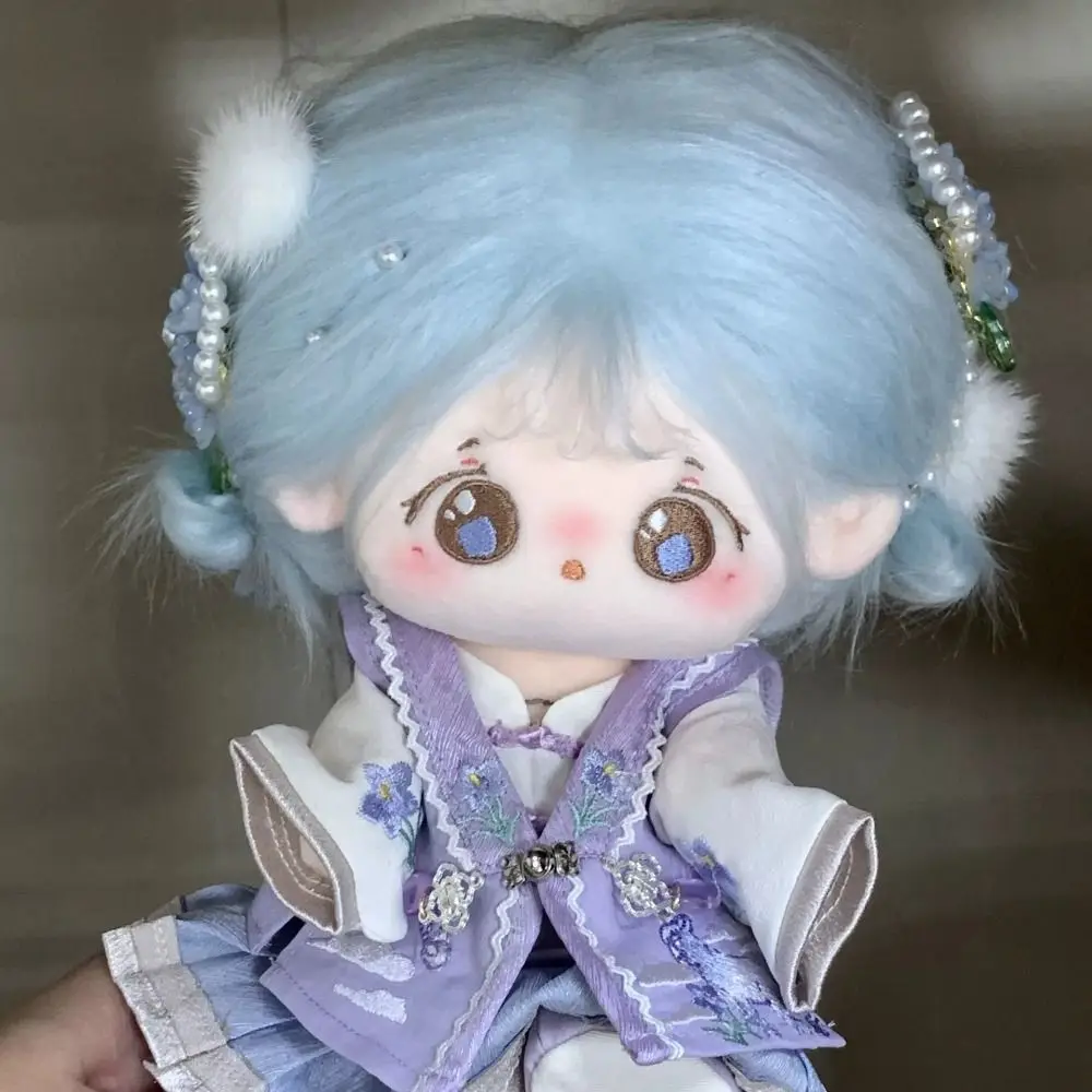 Ancient Style Doll Clothing Set Pretty Elegant Doll Accessories Kids Gift Toy Dress up DIY Skirt Set for 20CM Cotton Doll