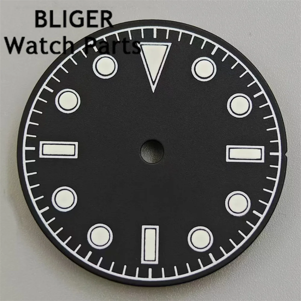 BLIGER-Cadran de montre noir et vert Shoous Fit, 29mm Sterys, NH35 ETA2824, placage 2836, zhu2813 DG3804 MIYOTA8gem PT5000, mouvement