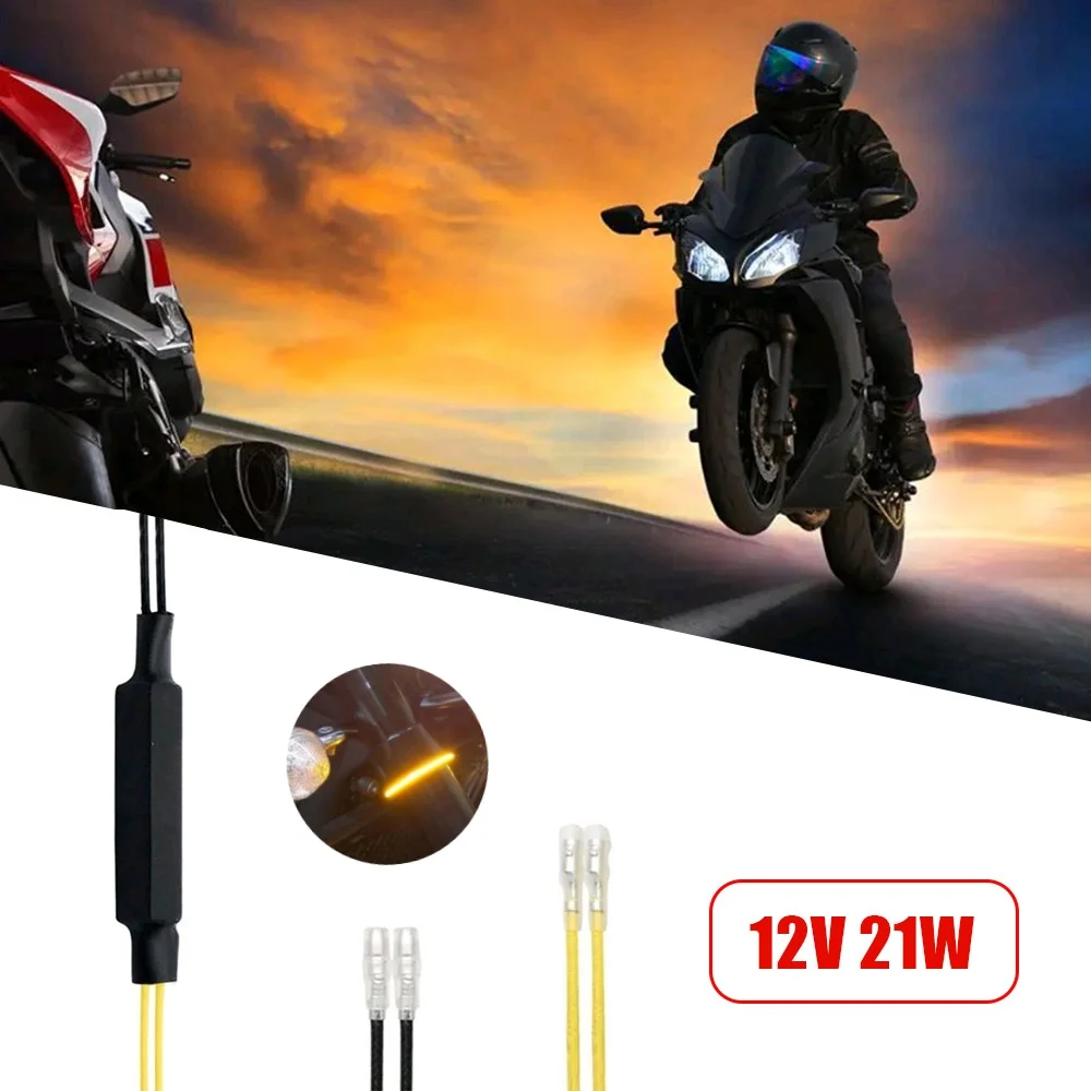 

1Pc Universal 12V 21W Motorcycle Flashing Signal Turn LED Lights Load Resistor Error Decoder Motorcycle Repair Accessories