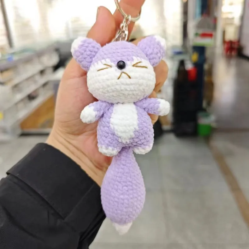 

Ручной работы Вязание крючком Кукла Лиса Брелок Вязание Милая Лиса Брелоки Сумка Подвеска Подарки Мультяшная Кукла Лиса Вязание крючком Брелки Оптовая Продажа