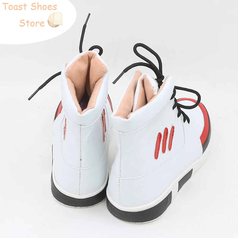 Kuzuha Cosplay Schoenen Pu Lederen Schoenen Vtuber Cosplay Prop Halloween Carnaval Laarzen Accessoires Kostuum Prop