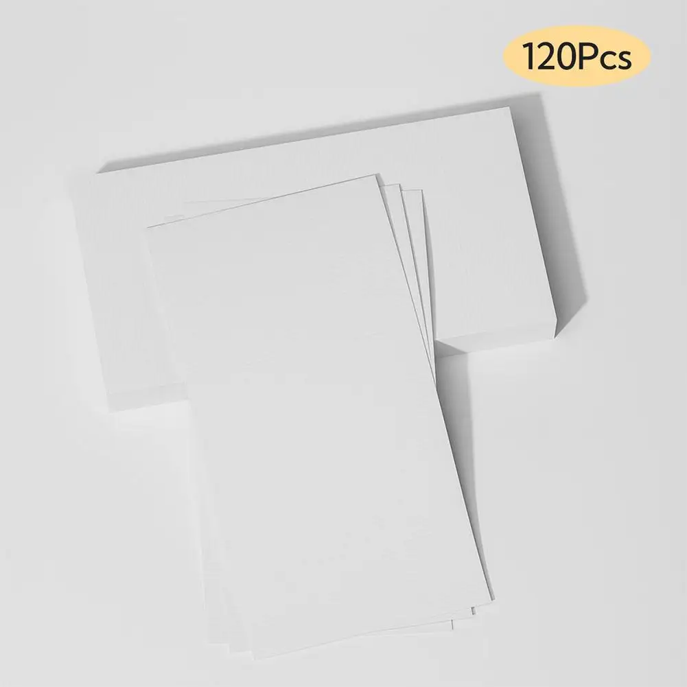 120pcs Blackhead Removal Papers Plant Pore Strips Nose Acne Cleansing Black Dots Peel Off Mud Mask Treatments Skin Care