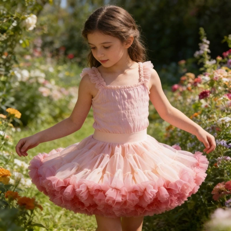 

Новое детское платье в западном стиле с принтом кроликов и пышной юбкой для девочек, весеннее, для повседневной носки на улице