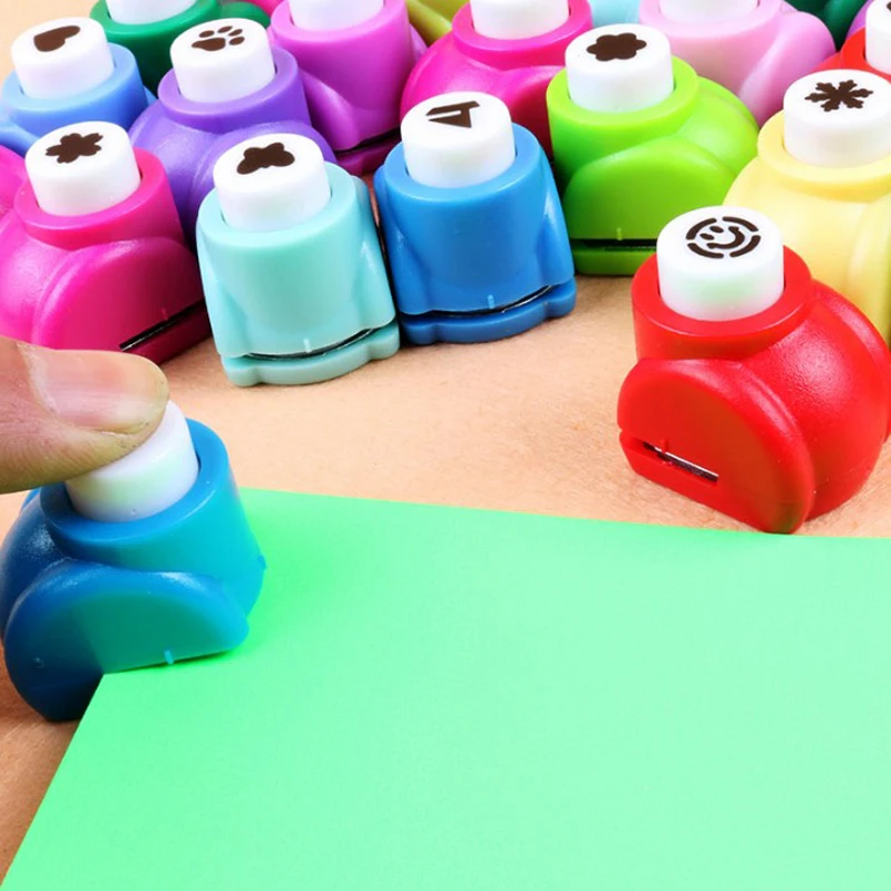 5 Pcs New Fancy DIY Hand Tool Paper Embossing Machine Craft Embosser For Paper Scrapbooking School Baby