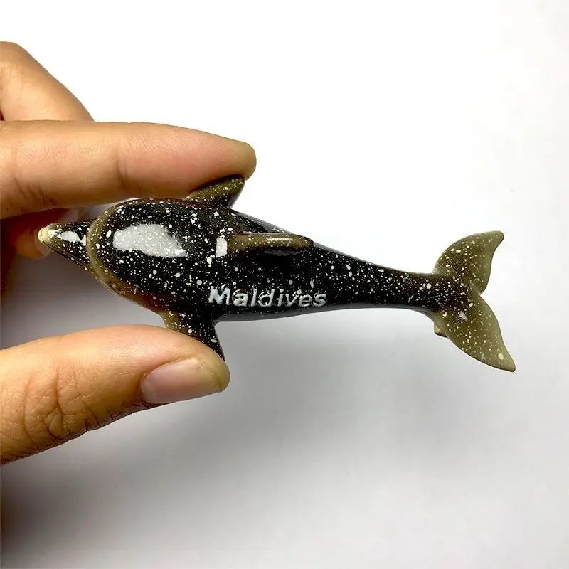 

Maldives Creative 3D Ocean World Series Travel Souvenirs Decorative Magnetic Stickers Fridge Magnets Gifts