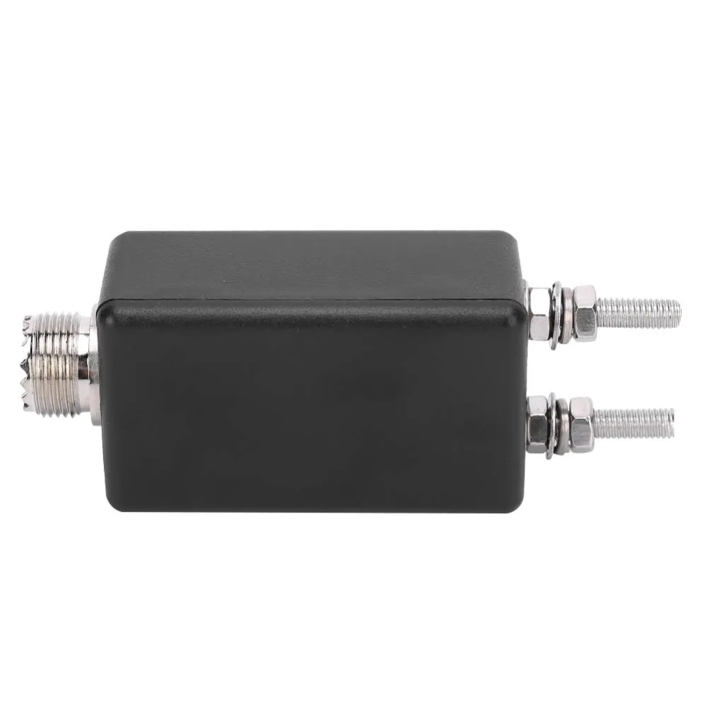 Suitable HF 1:4 Ratio 1:4 Mini Balun M Interface Plastic Shell Mini Balun Black Mini Size Balun Outdoor Use