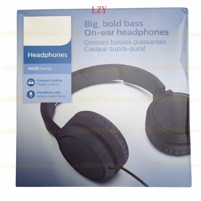 95new لسماعات الرأس فيليبس 3000 Series على الأذن TAH4105 مع ميكروفون