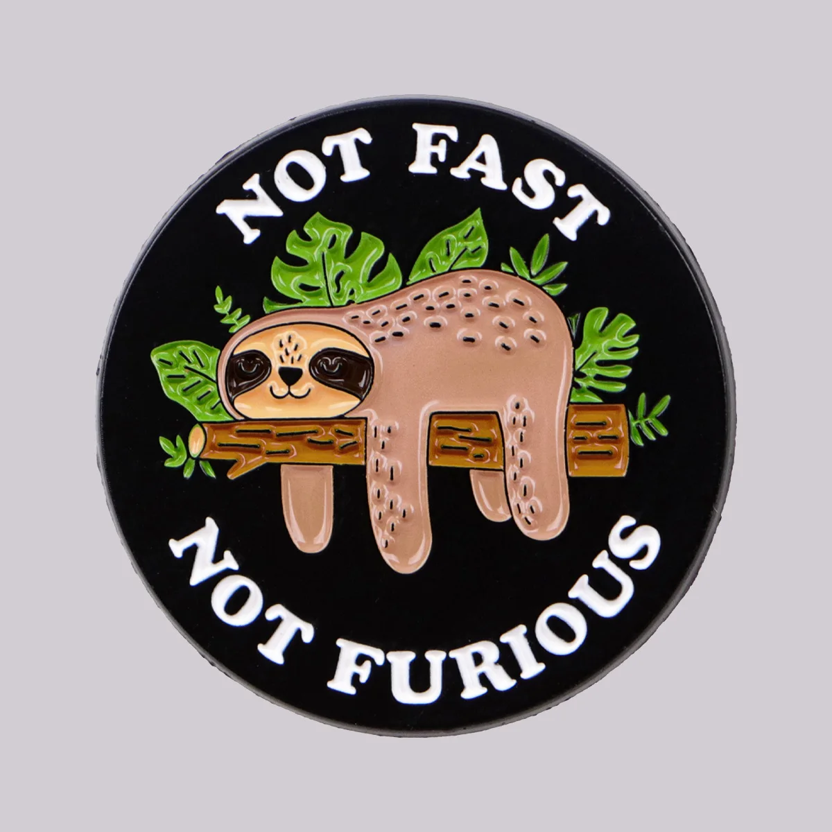 Pin esmaltado de perezoso bonito, broches de animales de dibujos animados, alfileres de solapa, insignia en mochila, accesorios de ropa, joyería divertida, regalos para amigos