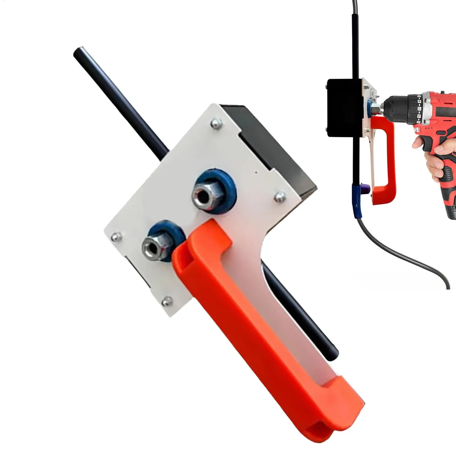 

Wire Puller Heavy-Duty Handheld Wiring Tools 8mm Wire Tugger for Electrician for Pipe Narrow Spaces Wall Underground Data Center