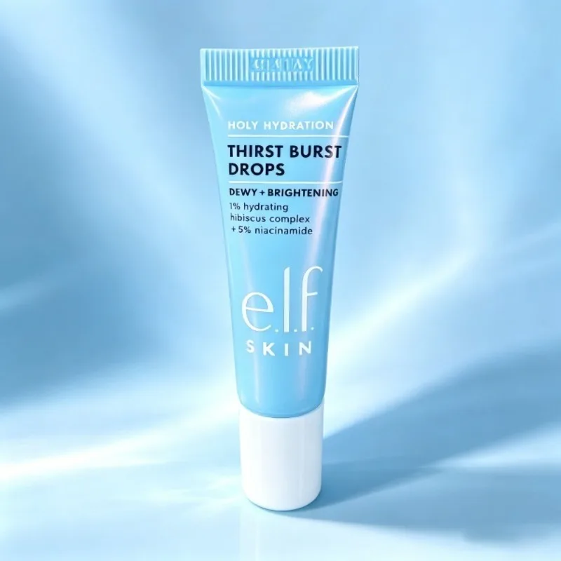 e.l.f Hydrating Gel Serum, 5% Niacinamide, Hibiscus Blend, Dewy Glow, Light Texture for Dry, Oily & Mixed Skin Daily Care.