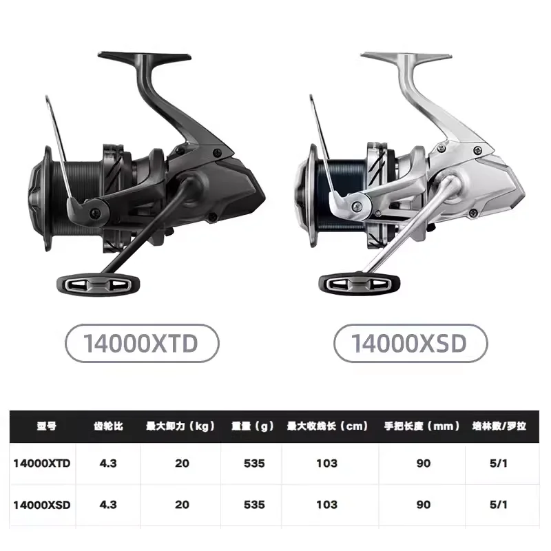 Shimano 2024 ULTEGRA XR Far throw spinning wheel sea bass fishing boat 1400XTD 14000XSD