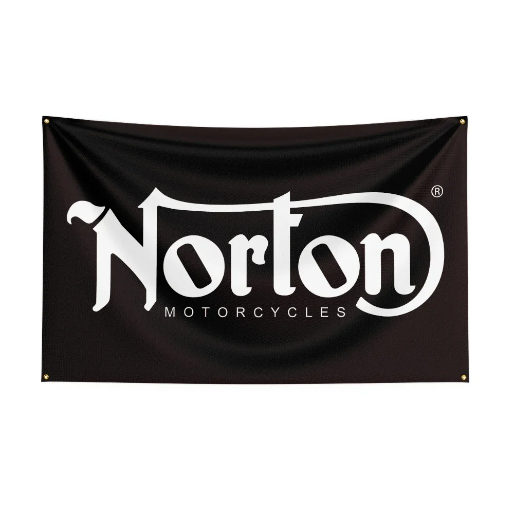 3X5Ft Nortons Racing Motorcycle Flag For Decor