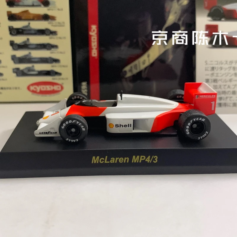 

1/64 KYOSHO McLaren MP4-3 Prost 1987 LM F1 RACING #1 Collection of die-cast alloy car decoration model toys