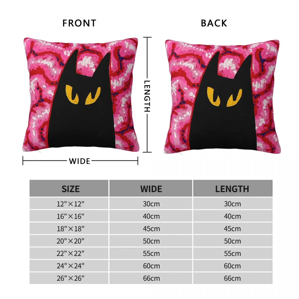 This Is Edward Void Cat Square Pillowcase Polyester Linen Velvet Creative Zip Decor Throw Pillow Case Sofa Seater