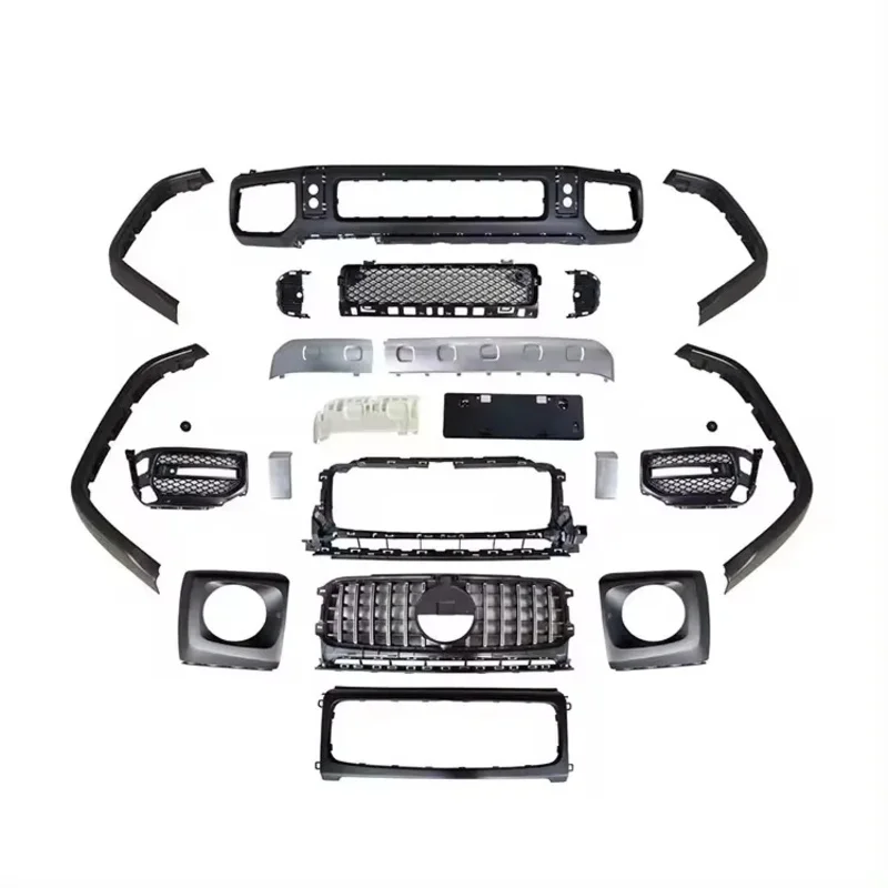 

Front Bumper Body Kit Front Lip for G Class W463 G350 G500 2017-2019 GT Style Front Lip Auto Accessories
